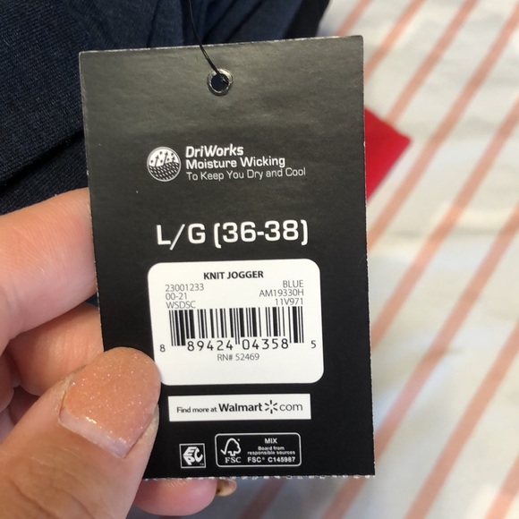 NWT Gray DRiworks Joggers Large - Picture 3 of 3